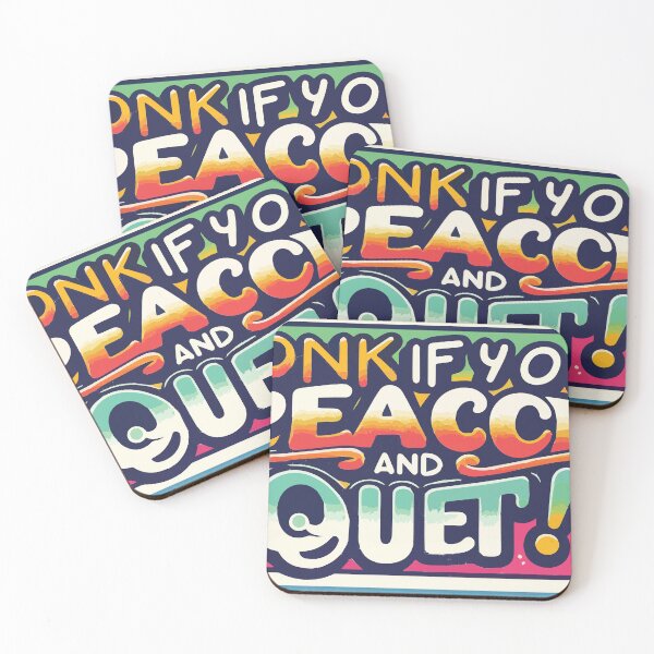 Item preview,  "Humorous Bumper Sticker - Honk for Peace and Quiet" designed and sold by TechnoFutur.