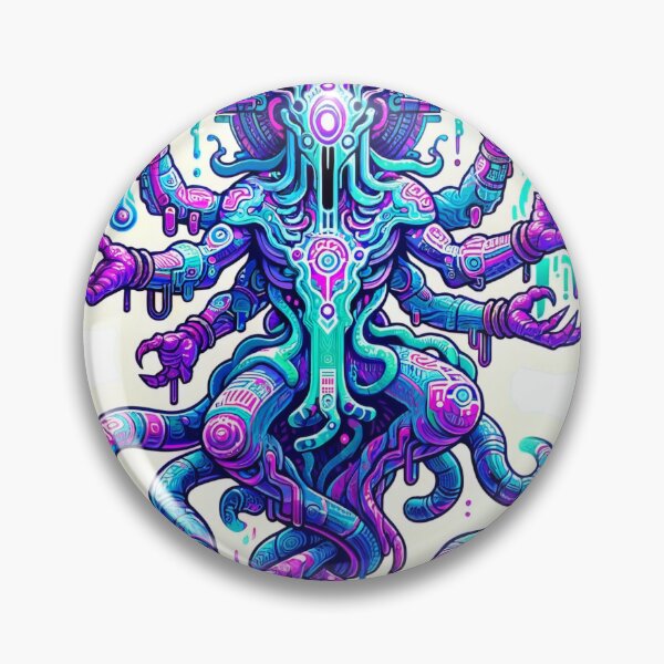 Item preview, Mystical Cyberpunk Alien Entity Future Shaman designed and sold by psychcyberpunk.