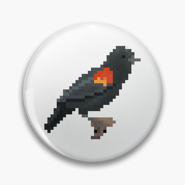 Item preview, Red-winged blackbird 32 bit designed and sold by filterfoxx.