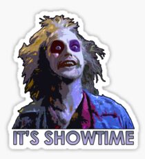 beetle juice showtime Sticker