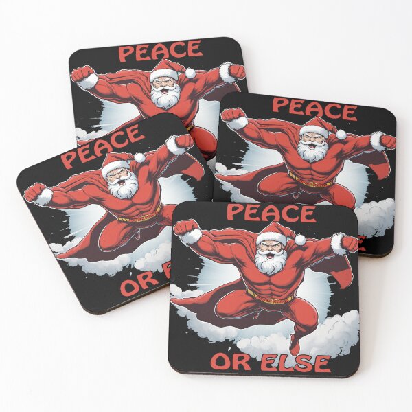 Item preview, Peace or Else: The Mighty Flight of Super Santa designed and sold by leyfinder.