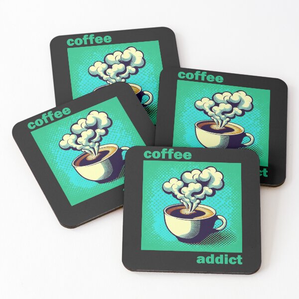 Item preview, coffee addict, coffee lovers designed and sold by AxelBrook.