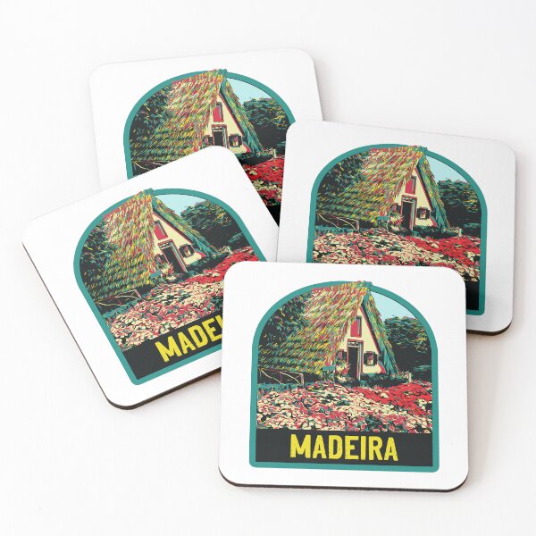 Item preview, Madeira Island Traditional House Illustration, Portugal designed and sold by Lemomo-artworks.