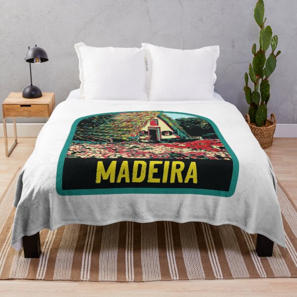 Item preview, Madeira Island Traditional House Illustration, Portugal designed and sold by Lemomo-artworks.