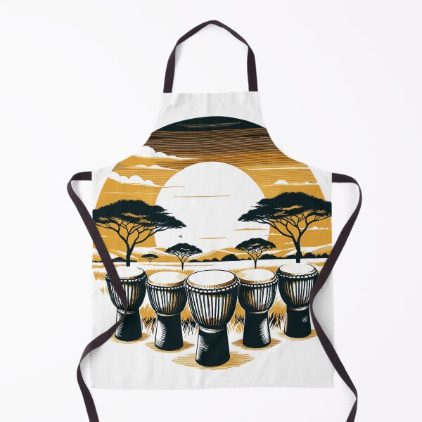 Item preview, African drum designed and sold by LongIslandDesgn.