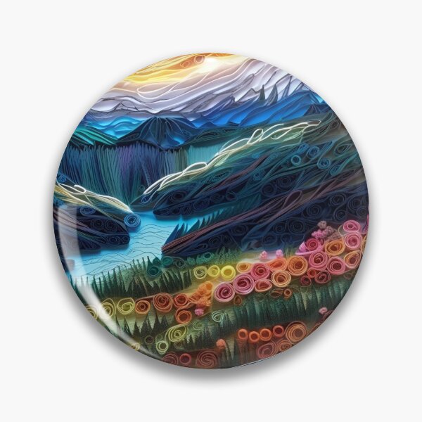 Item preview, paper folding magical scenery art  designed and sold by basitcv.
