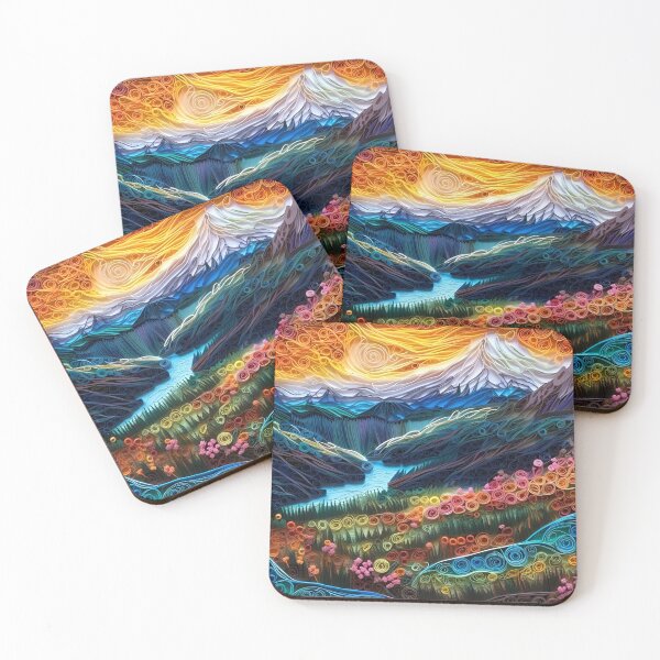 Item preview, paper folding magical scenery art  designed and sold by basitcv.