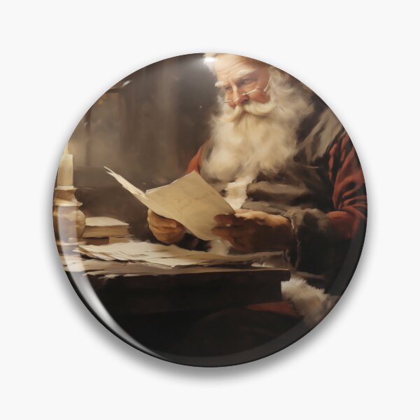 Item preview, Santa Reading Letters designed and sold by 4lvin12.