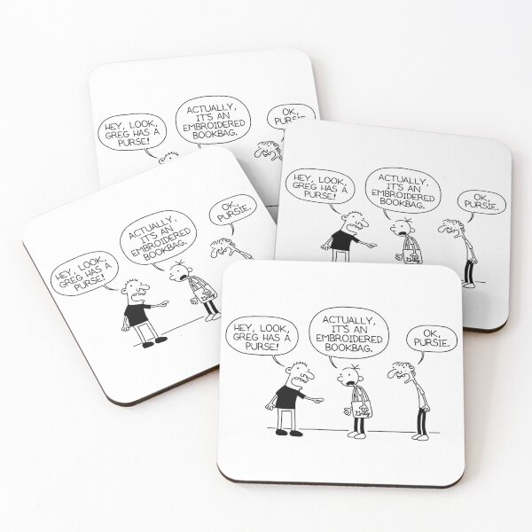 Item preview, DIARY OF A WIMPY KID: GREG HAS A PURSE designed and sold by cheapfan.