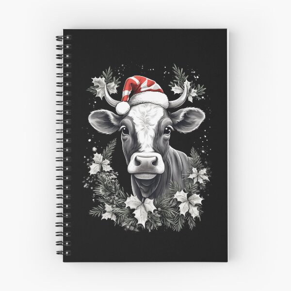 Item preview, Cow Christmas  Scene Window Pictures for Chalk Marker  designed and sold by AnnaMDesign.