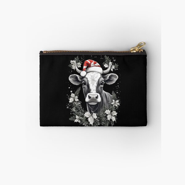 Item preview, Cow Christmas  Scene Window Pictures for Chalk Marker  designed and sold by AnnaMDesign.