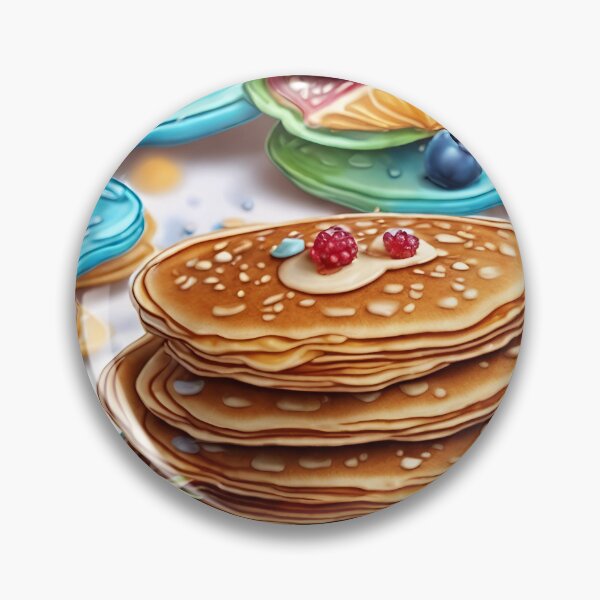 Item preview, Delicious Colorful Pancake Pattern designed and sold by DigiDreamyArt.