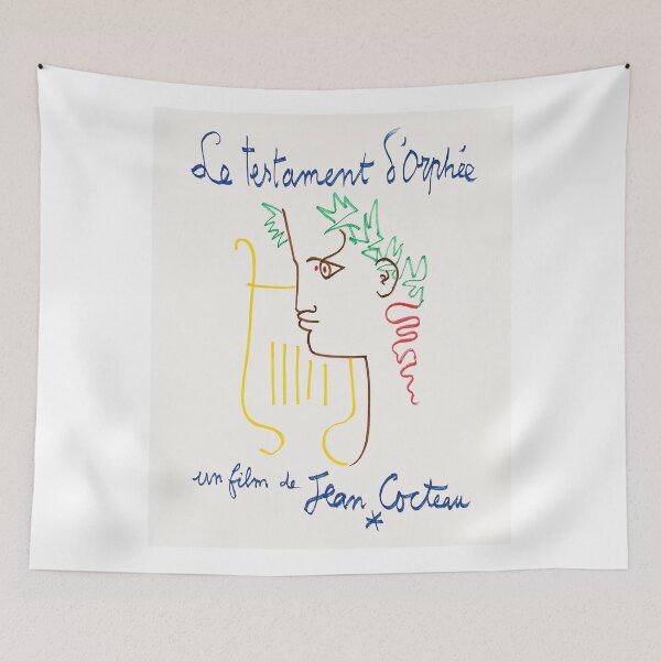 Item preview, Jean Cocteau paintings Le Testaments S'orphée designed and sold by Amy-Hamilton.