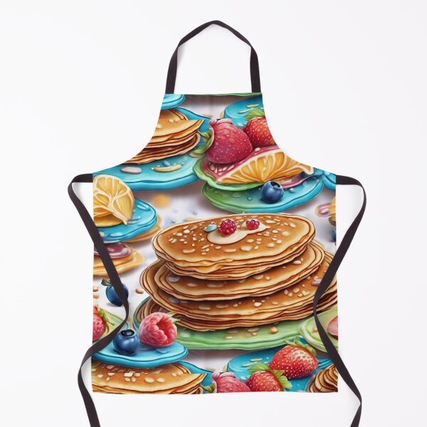 Item preview, Delicious Colorful Pancake Pattern designed and sold by DigiDreamyArt.