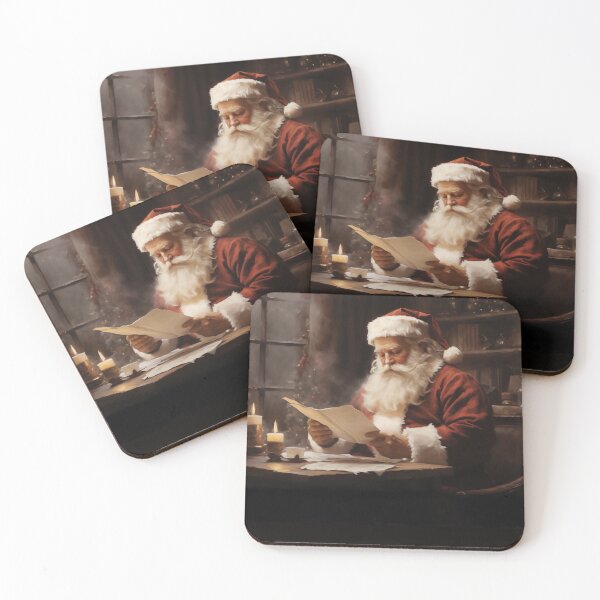 Item preview, Santa Reading Letters designed and sold by 4lvin12.