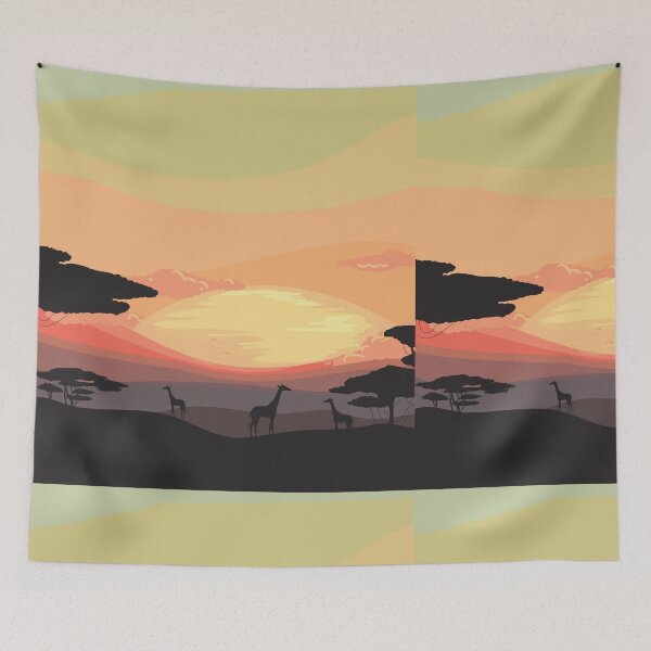 Item preview, African Safari Sunset designed and sold by DigitalNobleman.