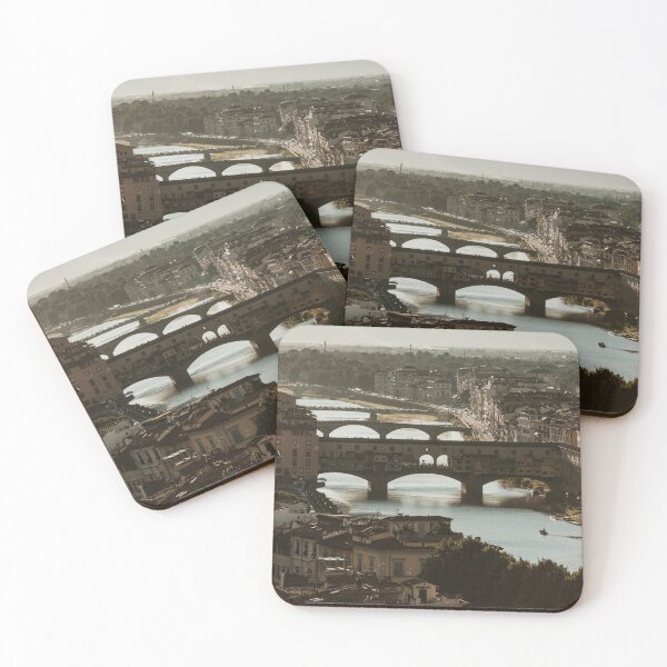 Item preview, View over Ponte Vecchio in Florence designed and sold by Insnaptive.