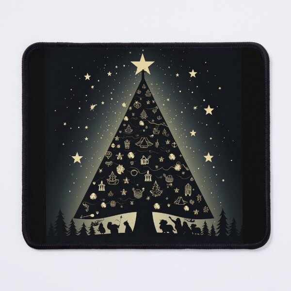 Item preview, Christmas Tree Silhouette designed and sold by 3po3.