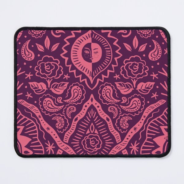 Item preview, Moonlit Paisley Two Tone Deep Purple designed and sold by nano-fevrier.