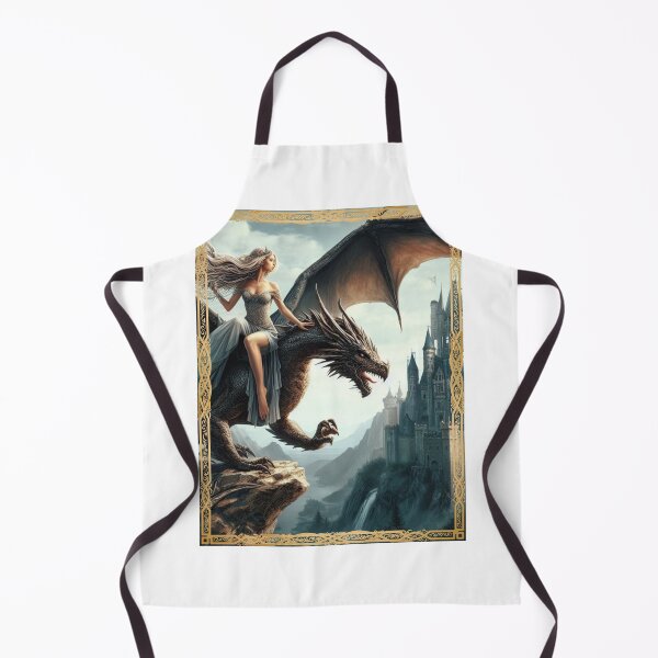 Item preview, Princess on a flying dragon  designed and sold by SeeingBeyond.