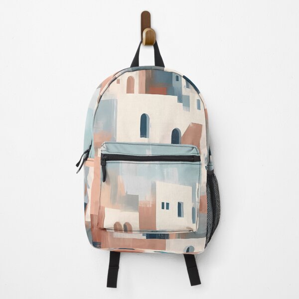 Item preview, Minimal Santorini Landscape designed and sold by Visual Nomad Club.