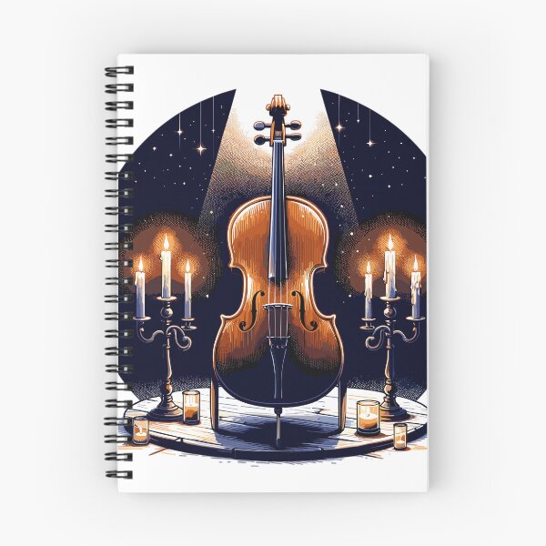 Item preview, Cello in candlelight designed and sold by LongIslandDesgn.