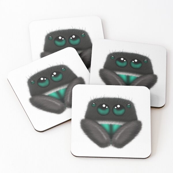 Item preview, Fuzzy jumping Spider Head designed and sold by HauntedHerps.