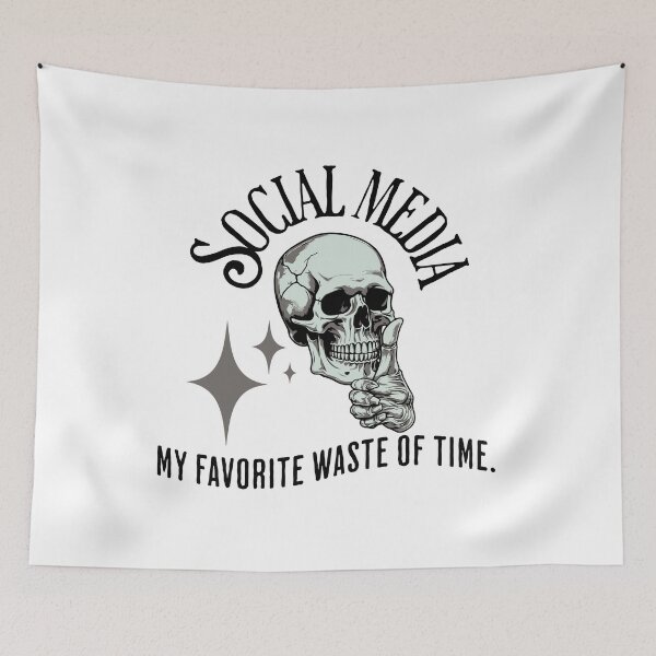 Item preview, Social Media : My favorite waste of time designed and sold by JonathanP514.