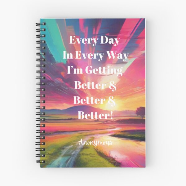 Item preview, Neon Sunrise - Every Day - I'm Getting Better designed and sold by TheHappyK.