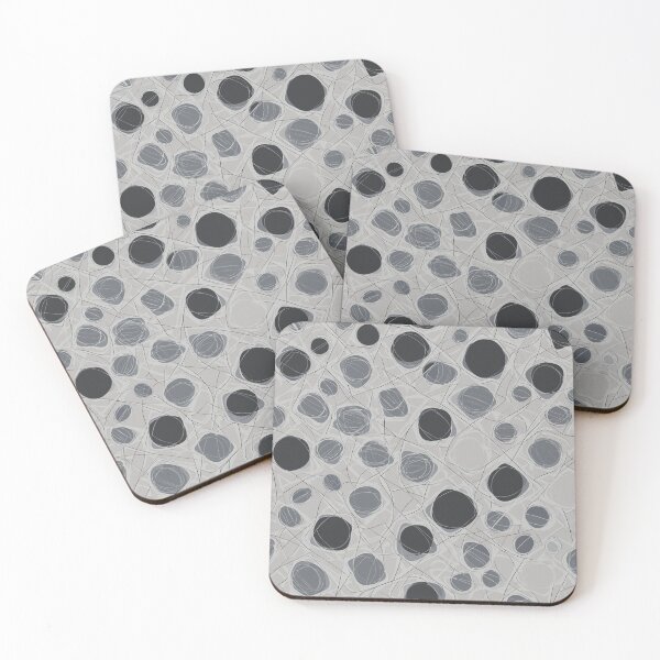 Item preview, Gray and black abstract background with circles and lines on it, Ai designed and sold by Salahuddin190.
