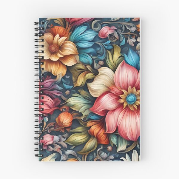 Item preview,  Colorful Flower Pattern designed and sold by DigiDreamyArt.