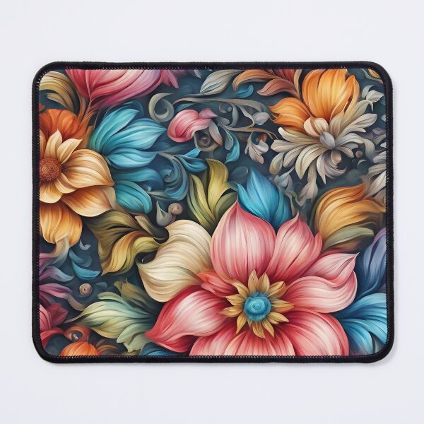 Item preview,  Colorful Flower Pattern designed and sold by DigiDreamyArt.