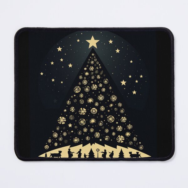 Item preview, Christmas Tree Silhouette designed and sold by 3po3.