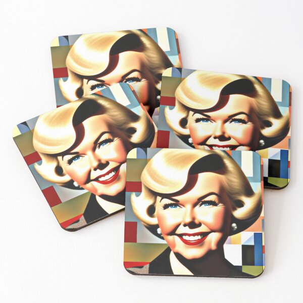 Item preview, Doris Day cubism collage designed and sold by Funnystuffs4U.