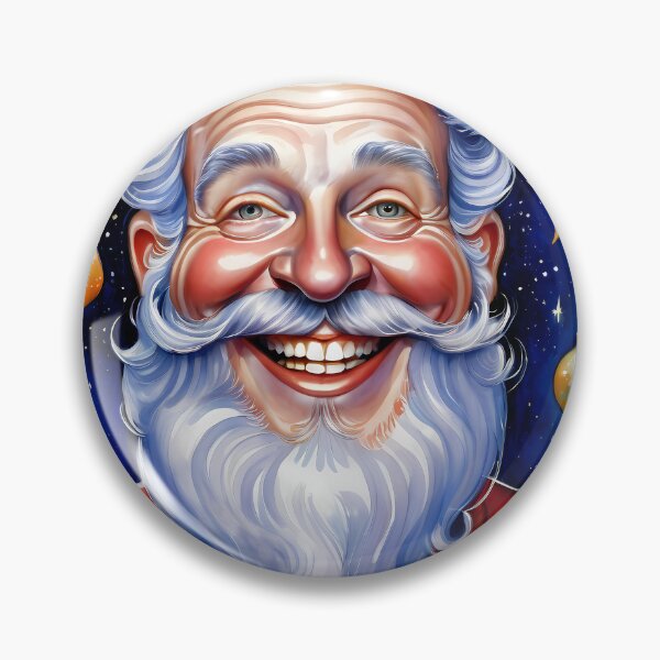 Item preview, Santas Starry Noel Portrait designed and sold by Pixel Dome.