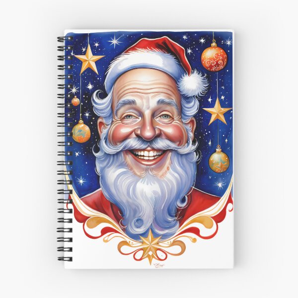 Item preview, Santas Starry Noel Portrait designed and sold by Pixel Dome.