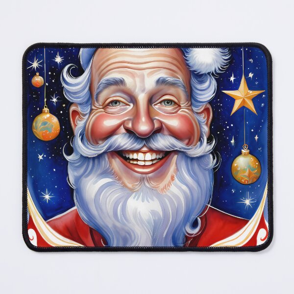 Item preview, Santas Starry Noel Portrait designed and sold by Pixel Dome.