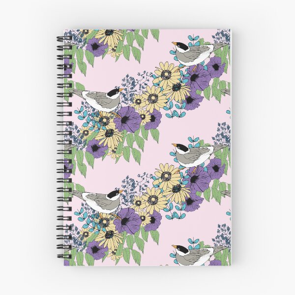 Item preview, Aves y flores del patio trasero designed and sold by sunlightforest.