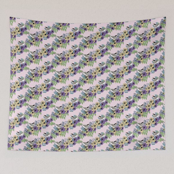 Item preview, Backyard Birds & Flowers designed and sold by sunlightforest.
