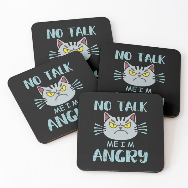 Item preview, No Talk Me Im Angry designed and sold by storefoxmix.