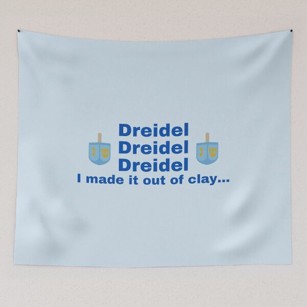 Item preview, Hanukkah Chanukah Dreidel song funny Jewish saying designed and sold by NJGDesigns.