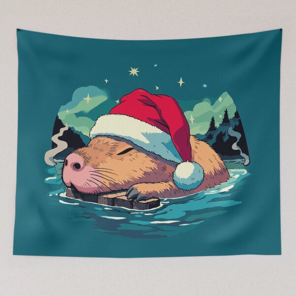 Item preview, capy holidays designed and sold by Lunaire Designs.