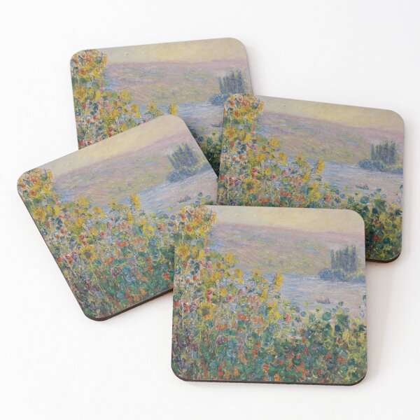 Item preview, 47.Flower Beds at Vétheuil, by Claude Monet designed and sold by Suzana Djordjevic.
