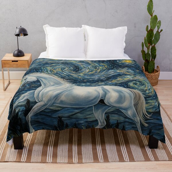 Item preview, Grey Stallion in the Starry Night designed and sold by Angelandspot.