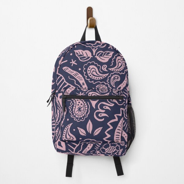 Item preview, Moonlit Paisley Two-Tone Indigo designed and sold by nano-fevrier.