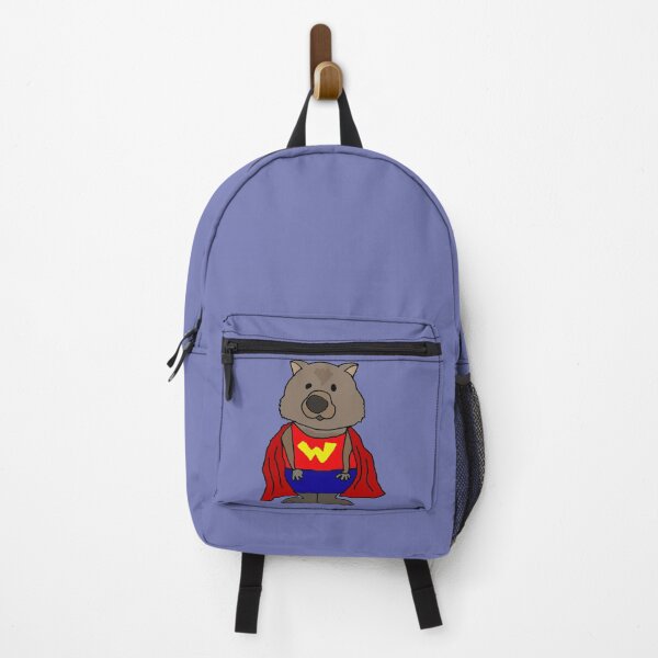 Item preview, Funny Wonder Wombat Superhero designed and sold by Nature's Fancy.