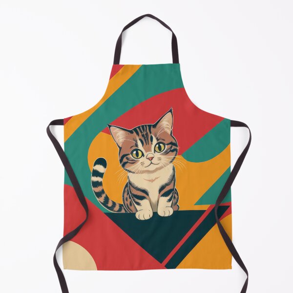 Item preview, Kaleidoscopic Cat - Chic Chat Créations Ref.032 designed and sold by ChicChat.