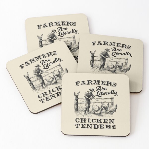 Item preview, Farmers Are Literally Chicken Tenders - Funny Foodie designed and sold by hadleyfoo.