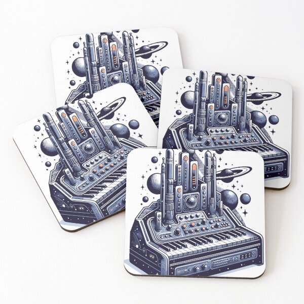 Item preview, Theremin with Futuristic Sci-Fi Space Theme designed and sold by LongIslandDesgn.