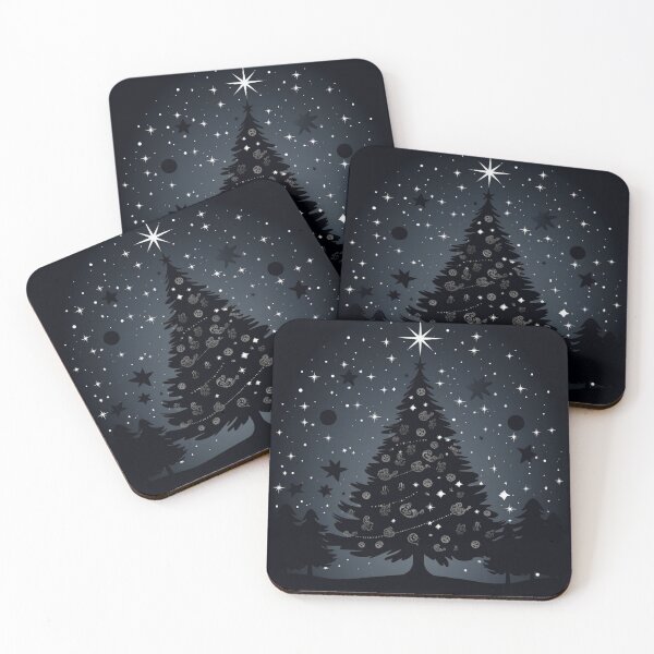 Item preview, Christmas Tree Silhouette designed and sold by 3po3.